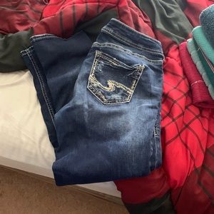 Women’s Silver Capris